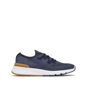 Brunello Cucinelli Men Cotton Chiné Knit Runner Sneakers